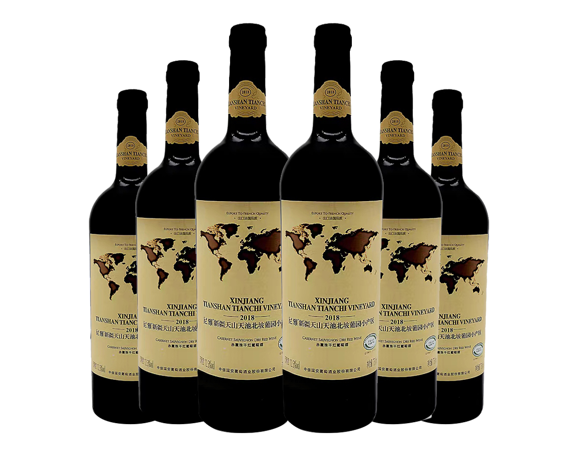 【尼雅·干红】750mlx6瓶  赤霞珠干红2018红酒