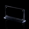 10×15cmT型横版强磁台签亚克力台牌名字牌座位牌广告说明牌座牌高透明会议展示架展览立牌 商品缩略图1