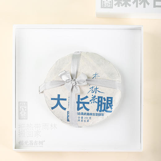 【福元昌古树】2022年森林茶·大长腿200g生饼 商品图2
