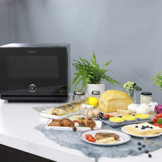 格兰仕（509315）(Galanz) 22升蒸烤箱 蒸箱电烤箱一体 家用烘焙 沸腾蒸汽 保湿烧烤SC22T-C50 商品图4