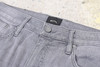 Z亚 夏季薄款 灰色水洗磨白做旧 后兜黑皮标 牛仔裤 Z-9166 商品缩略图6