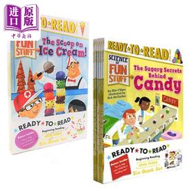 【中商原版】Ready To Read Level 3 齐齐学会读3级科学历史12册套装 英文原版 进口图书 儿童绘本 分级阅读 故事图画书6-8岁