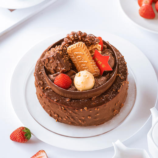 马达加斯加--香草巧克力冰激凌蛋糕【意式冰激凌 香巧风味】 商品图1