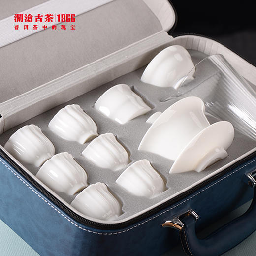 澜沧古茶红茶白瓷茶具套组 商品图2