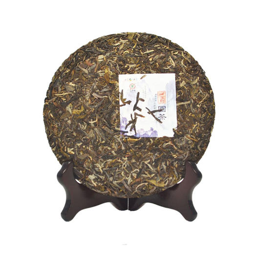 中茶2014玉印圆茶玉润天香云南普洱生茶七子饼357g 商品图1