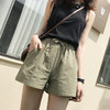 【买一送一！“会呼吸”的棉麻短裤】高腰棉麻短裤女夏，舒服的像没穿一样，吸汗透气，A字阔腿显腿长，通勤家居百搭 商品缩略图2