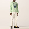 KENZO 高田贤三 男士大虎头徽标棉质长袖卫衣 绿色 FC55 SW123 4XL 47 商品缩略图3