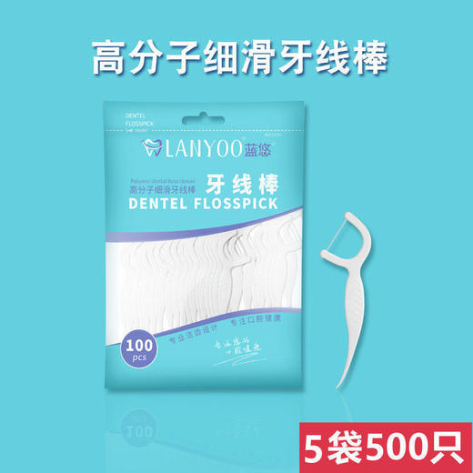 牙线棒家庭装牙线签剔牙神器超细一次家用洁牙线安全牙线 商品图5
