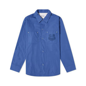 KENZO 高田贤三 男士棉质抽象小虎头印花长袖外套 蓝色 FC55 CH508 9CI 67