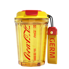 GE-CK22SS-S23-4(柠檬黄)    可口可乐联名款潮酷水杯