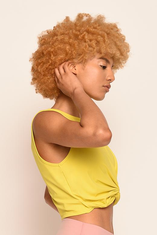 氨基酸保湿纤维 防晒短款运动背心（不带胸垫） 商品图2