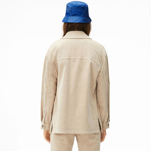 【一】KENZO 高田贤三 女士棉质小虎头徽标长袖外套 米色 FC52 CH046 9CA 08 商品图2