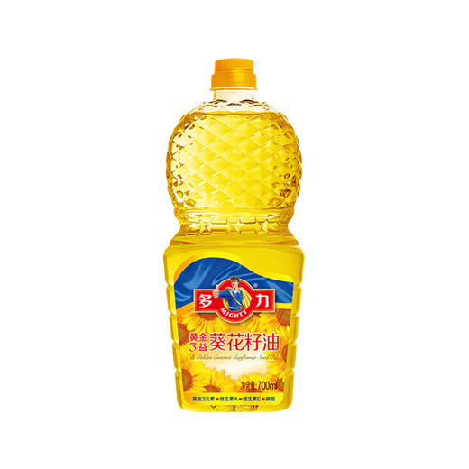 多力三益葵花籽油 700ml 商品图0