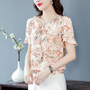 2022年夏季新款超仙上衣减龄碎花雪纺衬衫 YX9982 商品缩略图4