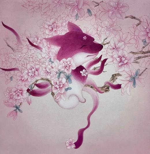 五行版画-木·重华-雷蔓娜 商品图1