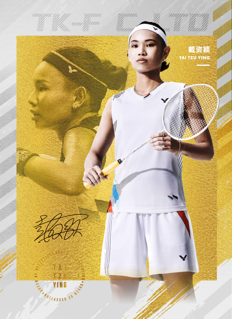 新款威克多victor戴资颖签名羽毛球拍胜利tk