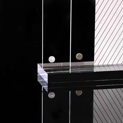 A4横版亚克力T型强磁台签展示架台卡台牌立牌高透明双面广告牌桌牌签标价格牌 商品图3