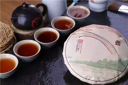 中茶牌云南普洱熟茶叶2016年吉幸号十年陈香260g熟普 商品图3