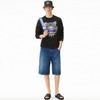 【二】KENZO 高田贤三 男士棉质经典大虎头长袖卫衣 黑色 FC55 SW123 4XL 99 商品缩略图3