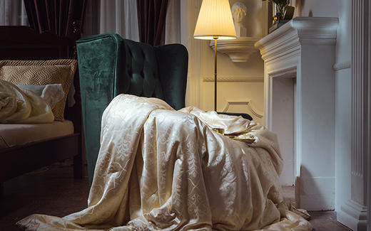 24K黄金蚕丝被----一往情深 商品图1