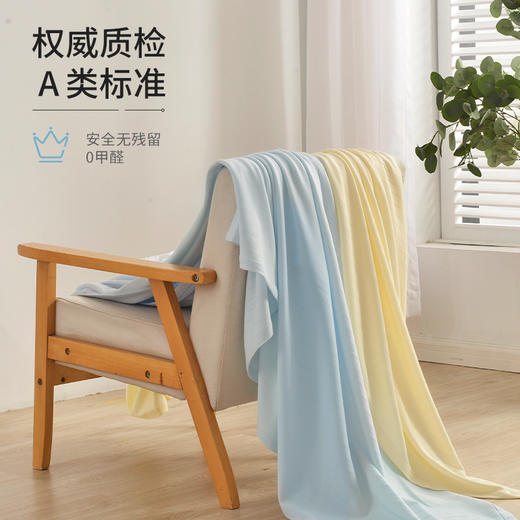 【老虎粉丝福利】龙之涵 双层立体针织提花盖毯 多功能毯 浴巾婴幼儿A类标准 商品图1