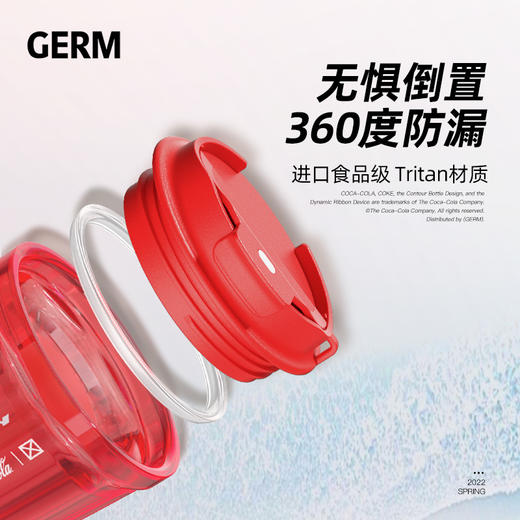 GE-CK22SS-S23-1(可乐红)   可口可乐联名款潮酷水杯 商品图3