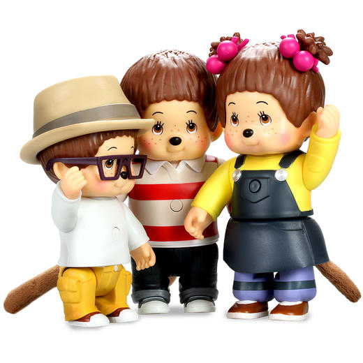 银辉 萌趣趣人偶小山威威花花 商品图0