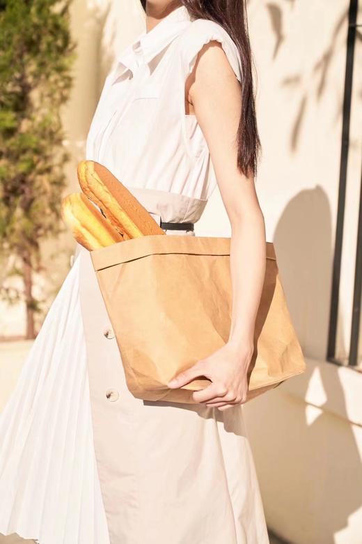 假两件百褶衬衫连衣裙 商品图2