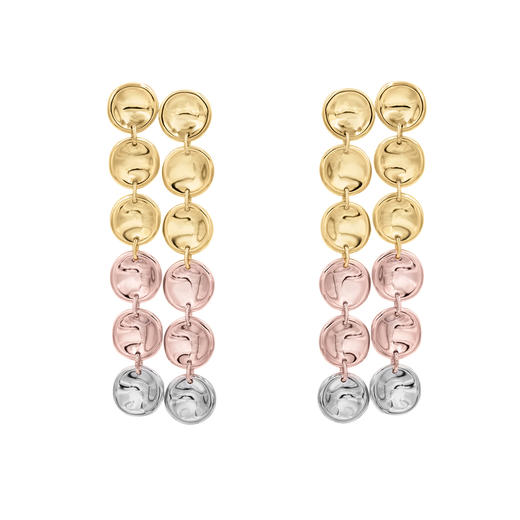 J.HARDYMENT | Double Small Thumbprints Drop Earrings [耳环 混色] 商品图0