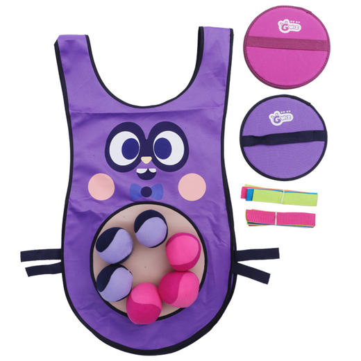 GWIZ儿童疯狂躲避球粘粘球 幼儿园亲子互动投掷粘靶抛接户外玩具 商品图4