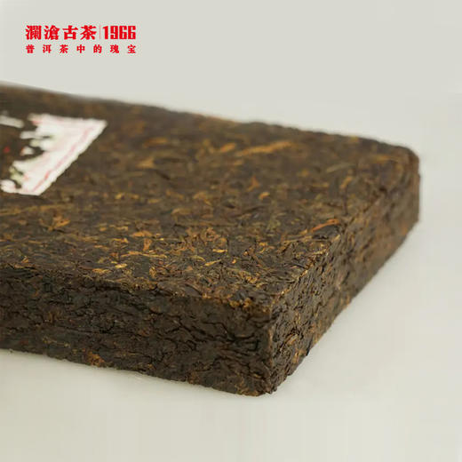 澜沧古茶2017年本味厚砖普洱茶熟茶熟普1000g/砖 商品图1