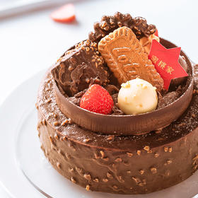 马达加斯加--香草巧克力冰激凌蛋糕【意式冰激凌 香巧风味】