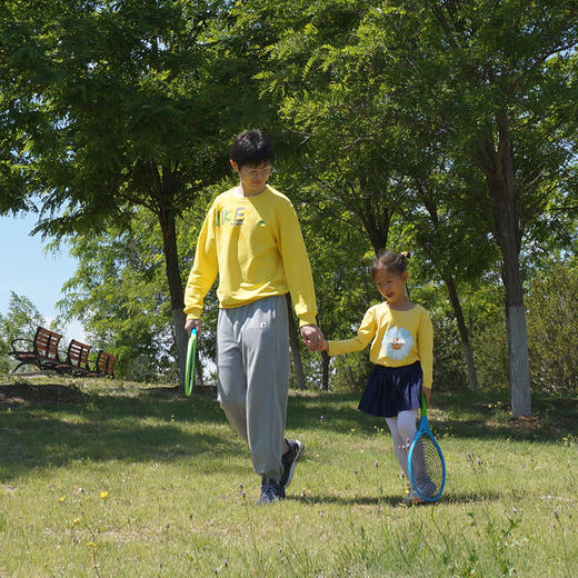宝宝拍活力静音壁球套装，世界冠军侴陶代言，专为儿童设计，蛛网大拍，超级品质，室内静音、户外耐磨，轻便玩法多 商品图6