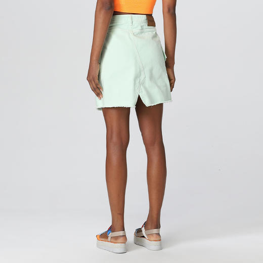 KENZO 高田贤三 女士棉质小虎头徽标休闲短裤 绿色 FC52 DJ263 9CY 47 商品图1