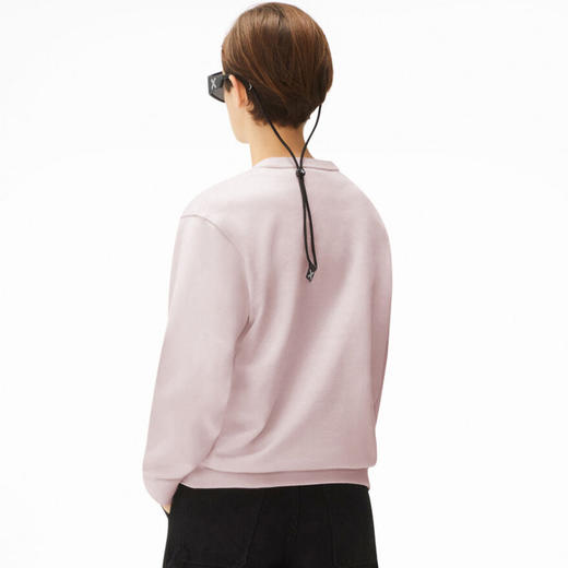 KENZO 高田贤三 女士棉质抽象大虎头印花长袖卫衣 粉色 FC52 SW846 4ML 33 商品图2