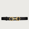FERRAGAMO 菲拉格慕 女士小牛皮可调节 GANCINI 腰带 黑色 23 0059 742061 商品缩略图0