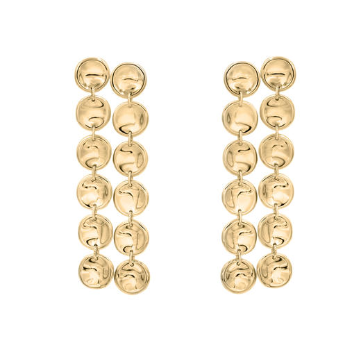 J.HARDYMENT | Double Small Thumbprints Drop Earrings [耳环 纯色] 商品图1