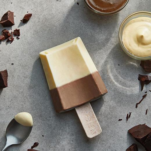 钟薛高半半巧巧雪糕(牛乳巧克力味)78g/130229 两种美味一次尝遍 商品图2