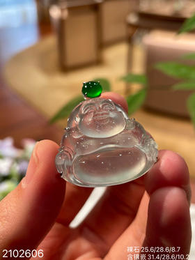 玻璃佛公吊坠  99999【2102606】
