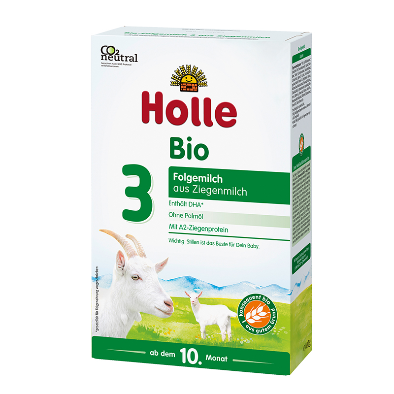 【跨境商品】3段羊奶粉 | Holle泓乐 婴儿配方羊奶粉3段400g/盒 强化DHA/ALA 幼儿宝宝山羊奶粉 效期2026-2-14（报关后不予退换,介意慎拍）