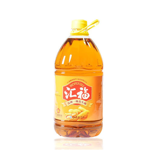 汇福压榨一级花生油 5L 商品图0