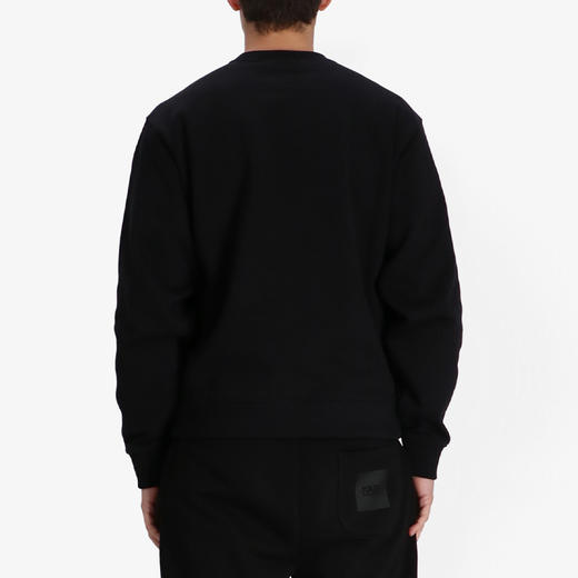 KENZO 高田贤三 男士棉质抽象大虎头印花长袖卫衣 黑色 FC55 SW033 4MO 99 商品图2