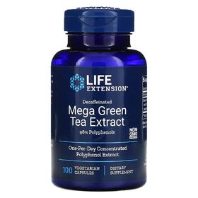 LifeExtension-Mega Green Tea EGCG（沿寿·绿茶茶多酚胶囊）100粒