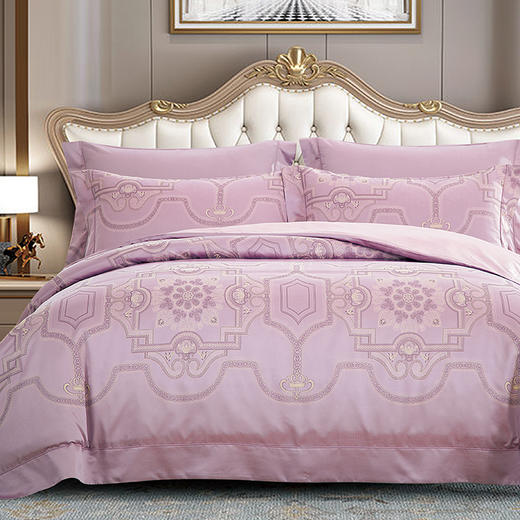 鑫缘 高档双色纬提花四件套 DXB6418 商品图1