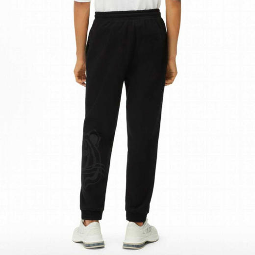 KENZO 高田贤三 男士棉质小虎头徽标抽象大虎头印花休闲运动裤 黑色 FC55 PA757 4MO 99 商品图2