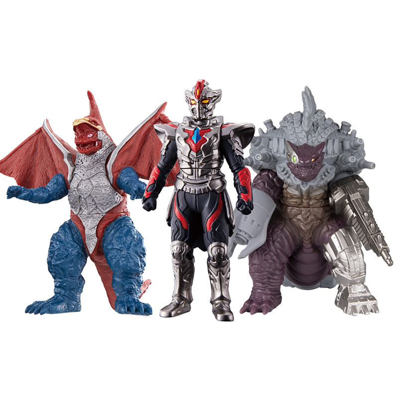 万代Bandai  特利迦奥特曼玩偶怪兽软胶人偶1