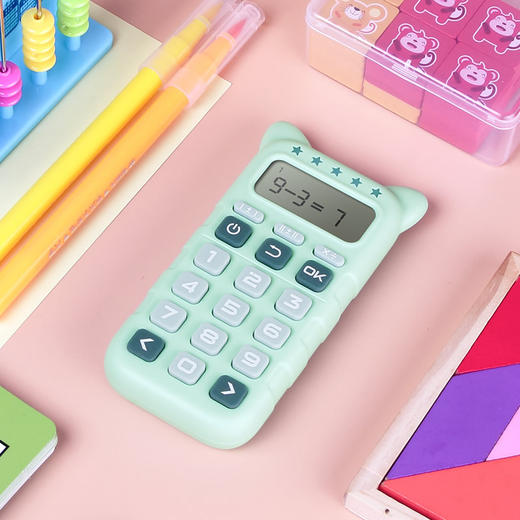 纽曼儿童口算练习机 赠 3节7号电池 3岁+ 6种模式 在游戏中锻炼运算 商品图4