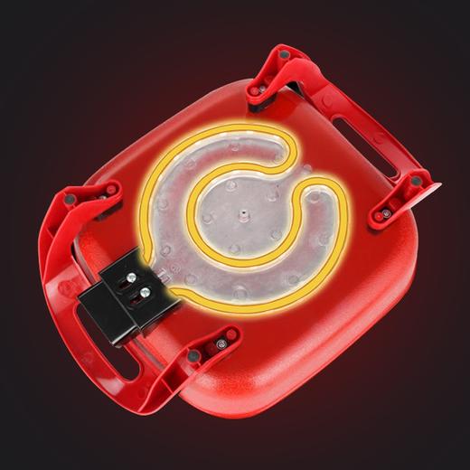 (MEILING)美菱电火锅多功能电炒锅电热炒煮蒸煎涮一体锅铁氟龙涂层不粘锅 红色 商品图4