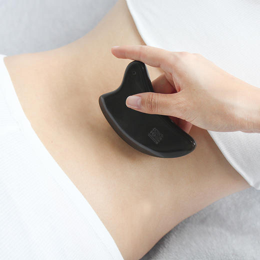 【泗滨玄黄砭石刮痧板】（蕲艾精油可选） 商品图3