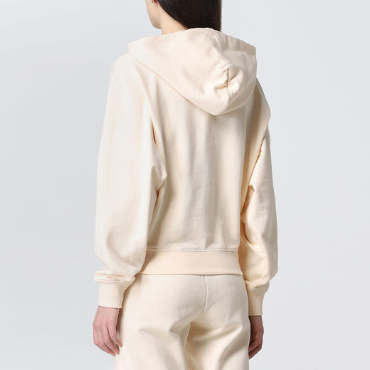 KENZO 高田贤三 女士棉质小虎头刺绣徽标连帽卫衣 浅粉色 FB52 SW777 4ML 07 商品图1